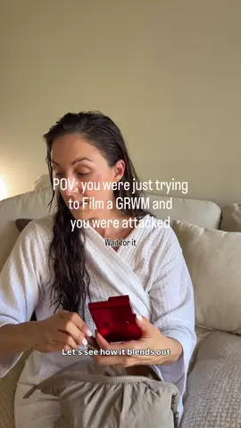 Completely unwell  #funnygrwm #grwmgonewrong #tiktokhumor #funnytiktok #funnybts 