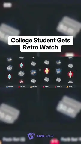 College Student Gets Retro Watch