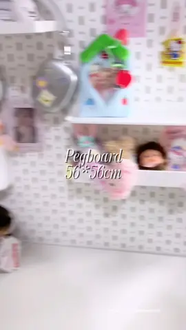 Pegboard แผ่นวางของติดผนัง 𐙚 