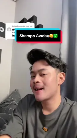 Membalas @nad p.c #fyp #cendolcanel #shampoo #awdayshampoo  