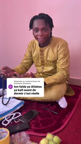 Réponse à @Dramane Soumare 