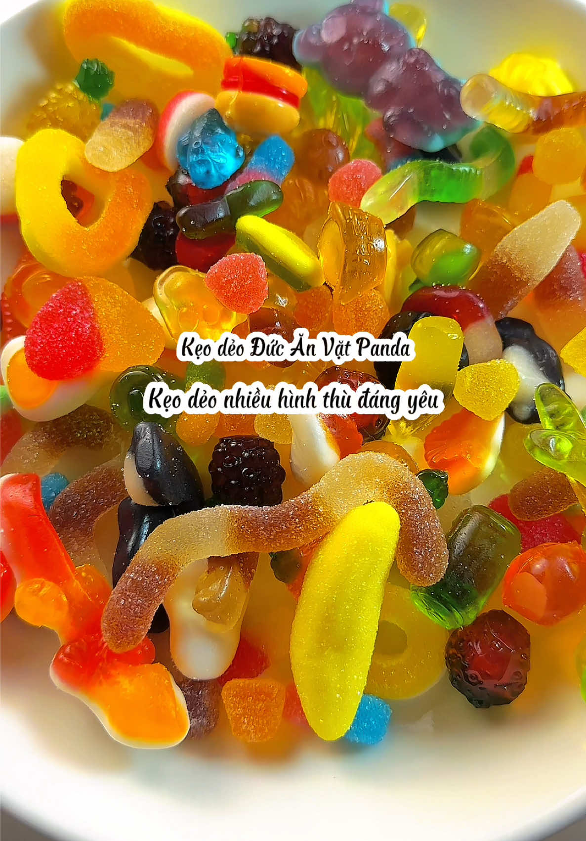 Kẹo dẻo Đức Ăn Vặt panda Pẻn #ReviewAnngon #vtmgr #EmThemKhong 