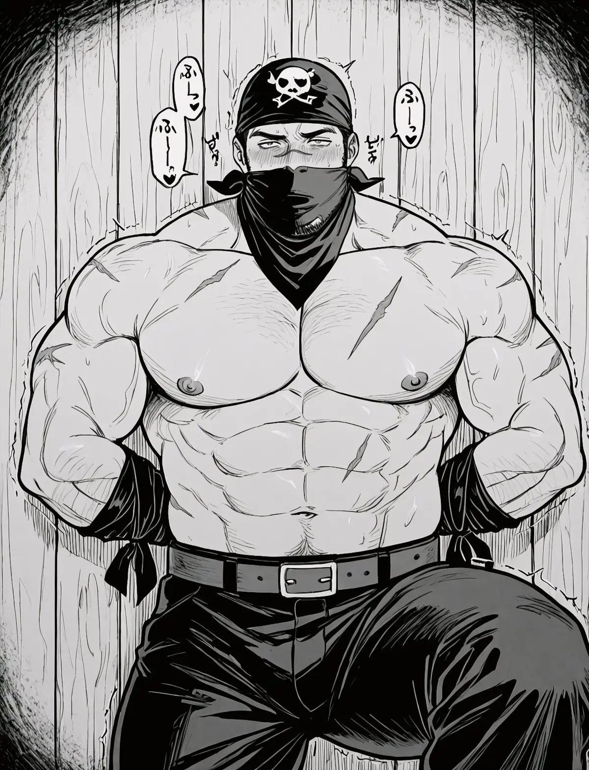 kembali ke setelan awal (art bara) #art #bara #muscle #handsome #husband 