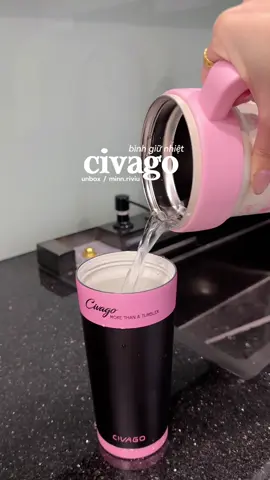 Bình giữ nhiệt xinh iu #binhgiunhiet #civago #dogiadung #minnriviu #review 