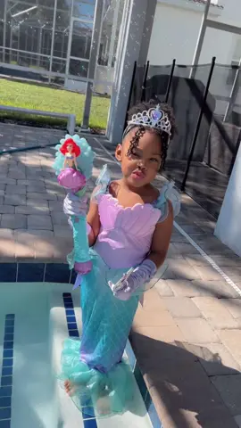 My baby turned 5 and I’m so blessed my little Ariel 🧜‍♀️ #fyp #birtbdaybehavior #big5 #viral #underthesea 
