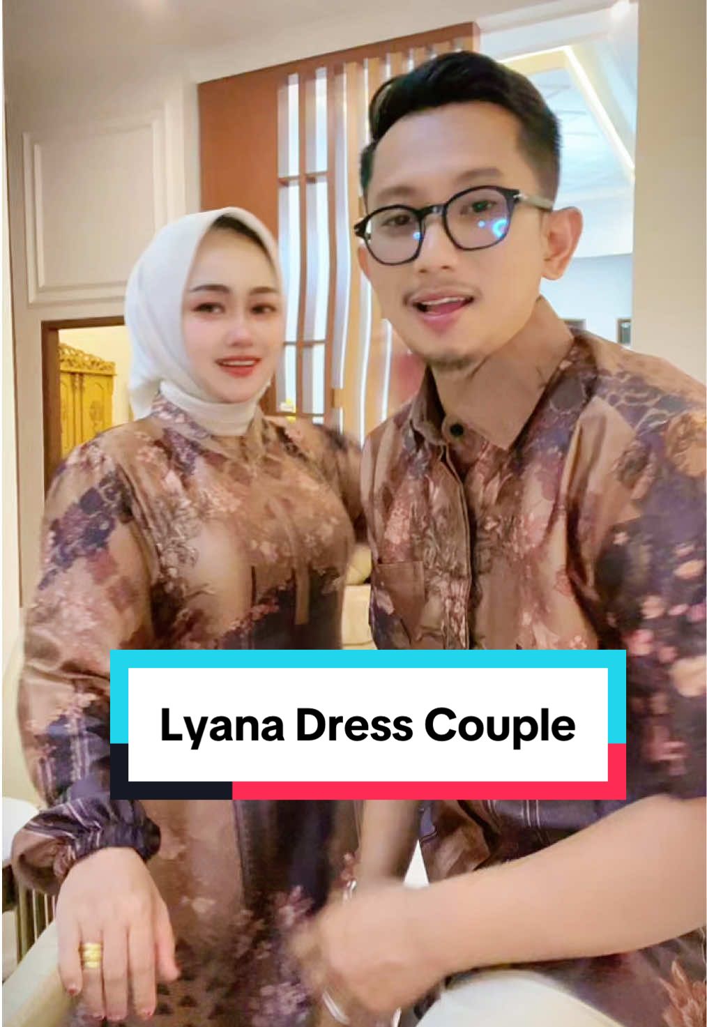 Lyana dress couple lebaran, Jahitannya Rapih banget & nyanan dipakai seharian #couplelebaran #gamiscouple #gamissilk