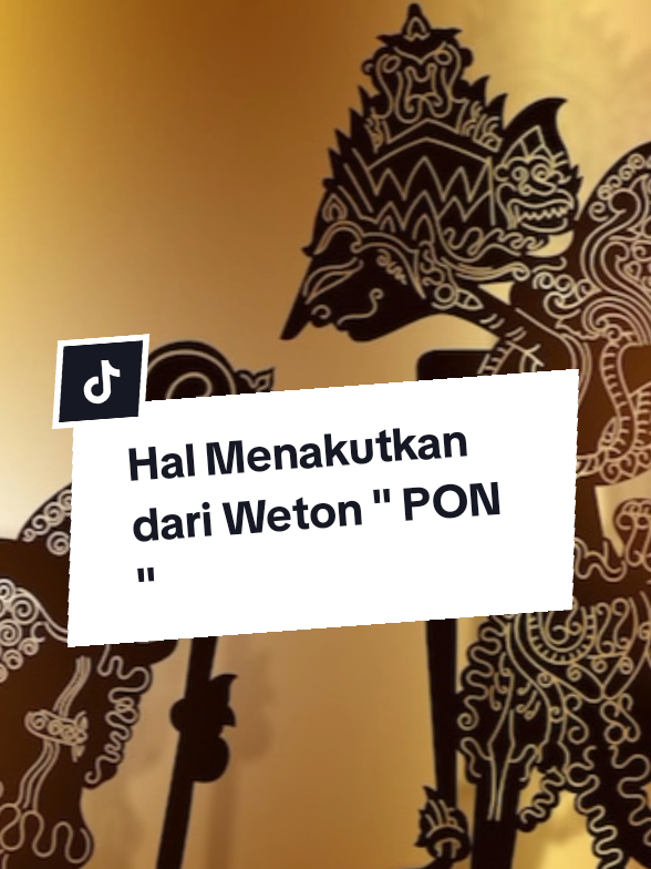 #weton #pon #primbonjawa #budayajawa #jawapride 