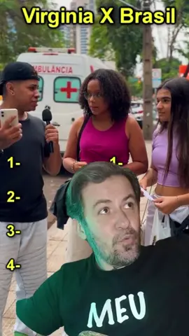 CONHECE MAIS SOBRE VIRGINIA OU O BRASIL? Créditos @eddyshow_ #shot #shorts #perguntas #respostas #renansemfiltro 