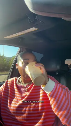 I’m in HEAVEN✨ @Dunkin' #dunkin #dunkincookiebutter #cookiebutter #coffee 