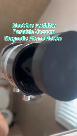 With powerful vacuum suction, it stays firmly in place. Just snap your phone on, and the strong magnet keeps it secure – even on bumpy rides. The 360° adjustable design gives you the perfect angle every time, and when you’re done, simply fold it up and take it anywhere.#phoneholder #phonekeepsmoving #phonemount #tiktokshop #tiktokblackfriday 
