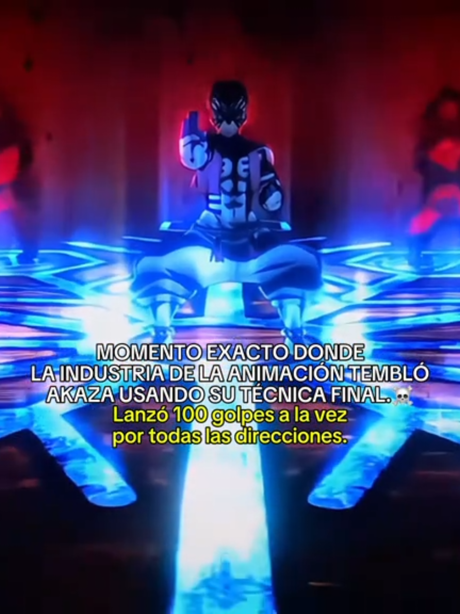 UFOTABLE☠️ #akaza #ufotable #kimetsunoyaiba #castilloinfinito 