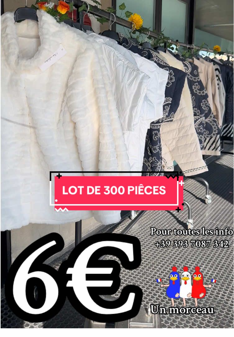 Lot de 300 Piêces 🍁 6,00€ un morceau +39 3937087342📲 #degros #vêtementsfemme #pretaporterfemme #boutique #madeinitaly 
