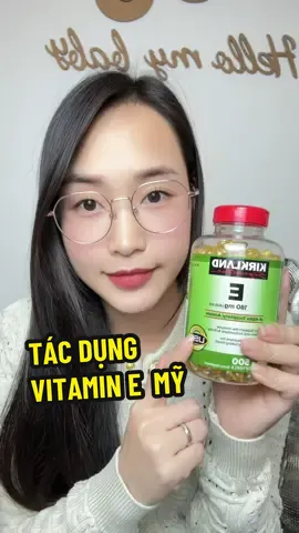 Tác dụng vitamin e Mỹ #duocsigiang #vitamine 