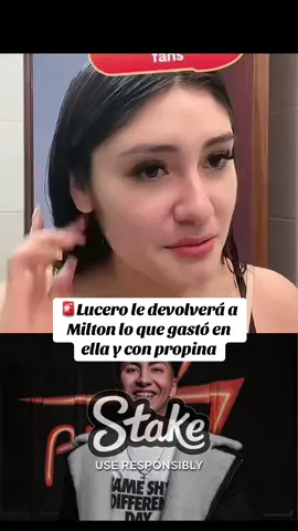 Lucero le devolverá a Milton lo que gastó en ella y con propina #parati #fyp #viral #luceroserpa #peru🇵🇪 
