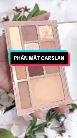 Bảng phấn mắt Carslan tone hồng đất siu đẹp và tiện lợi #phanmat #bangphanmat #phanmatcarslan #carslan #kieudinh2704 