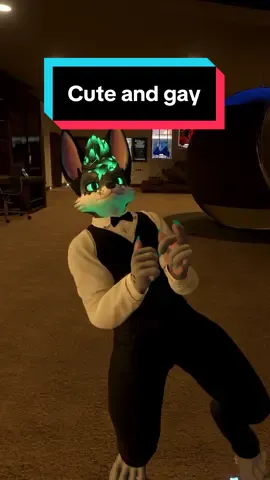 That’s right, now you have to accept it!  #furry #vrchat #gay #fursona #cute  