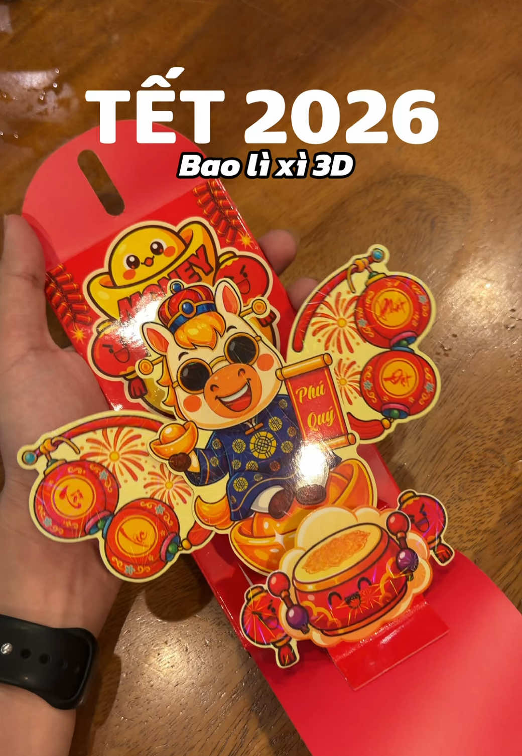 Phần 1990 | Bao lì xì 3D tết 2026 #chiriviu94 #review #baolixi #baolixitet #baolixi3d 
