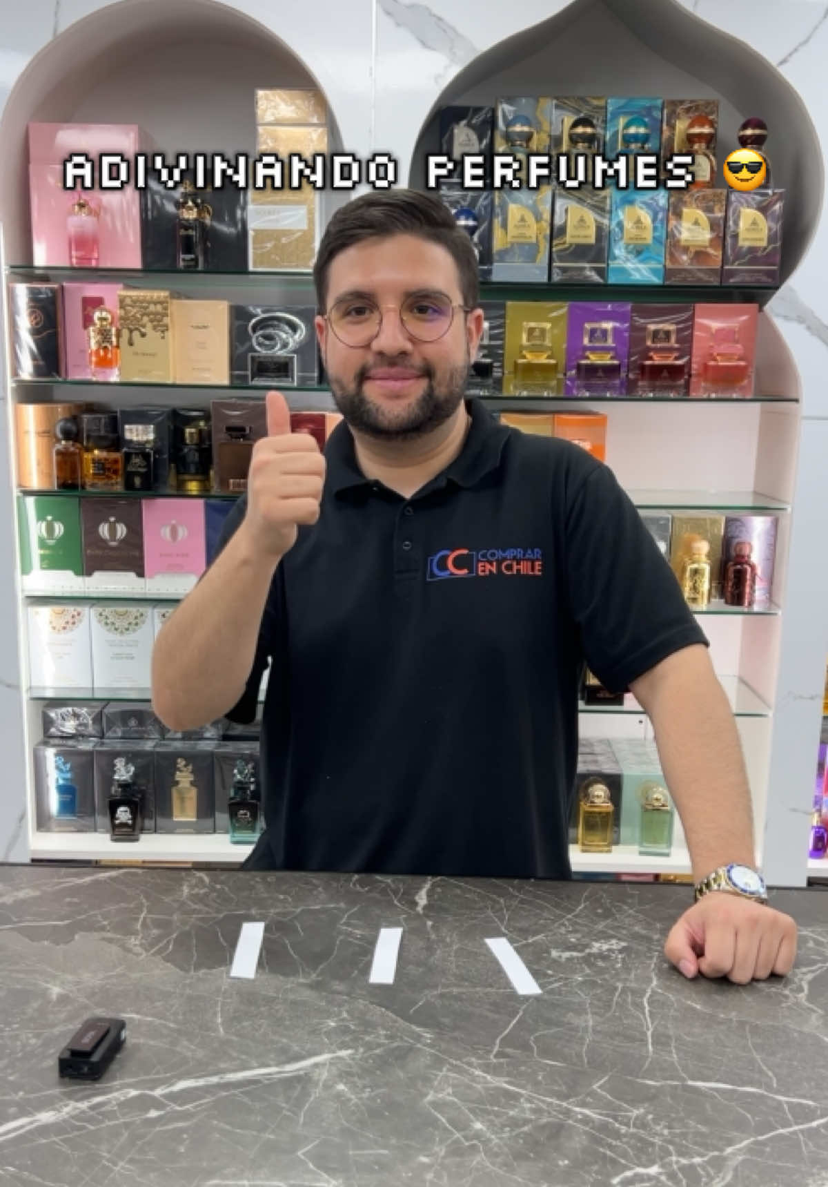 Vamos afinando el olfato 😎🤭#fyp #comprarenchile #perfumeschile #perfumesarabes 