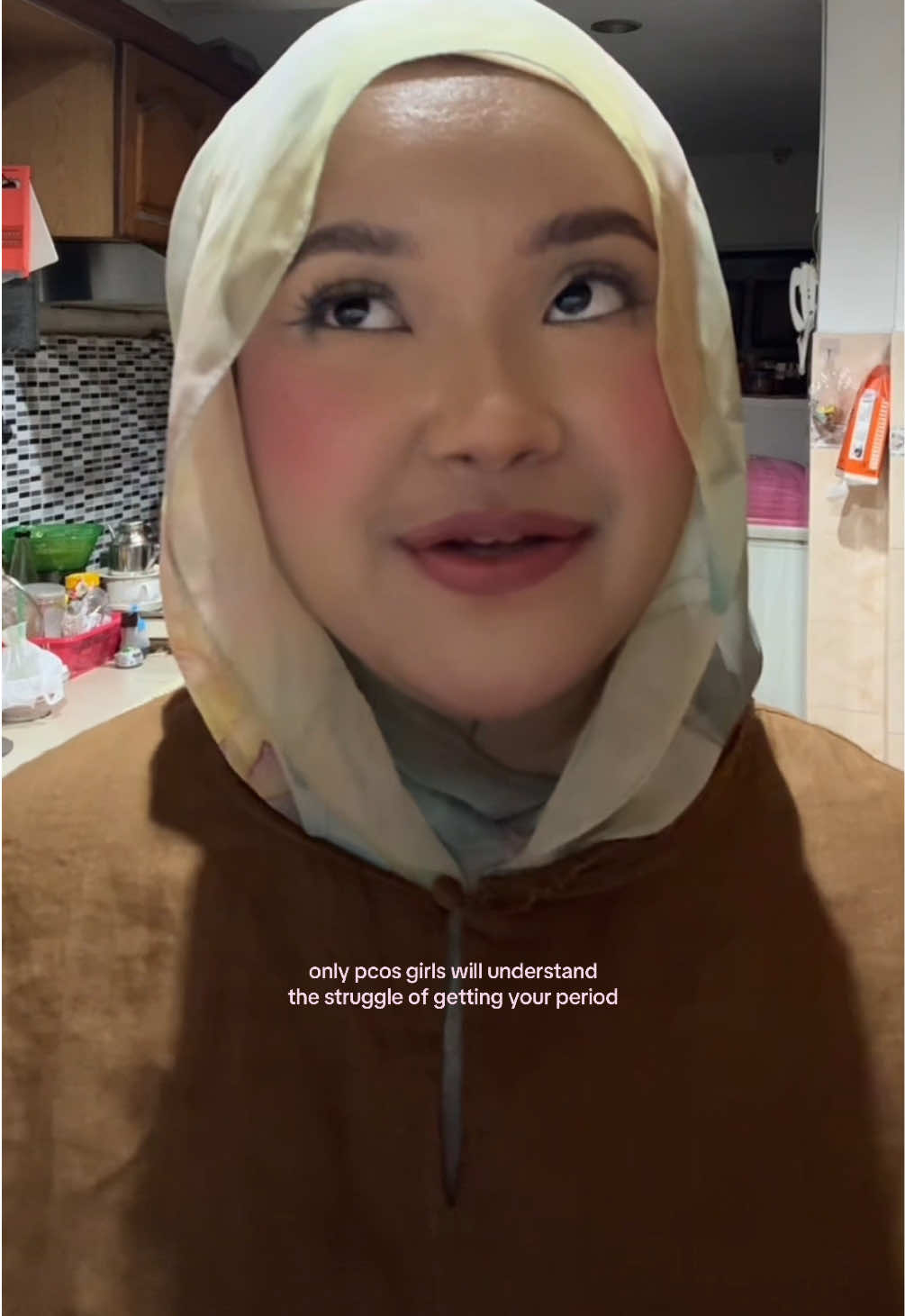 not to mention to constant fatigue, acne, mood swings ☹️ thank you @Moom Health Malaysia 🫶🏻 just ordered my b complex, hope it helps with my fatigue 🥹  #pcos #pcosstruggles 