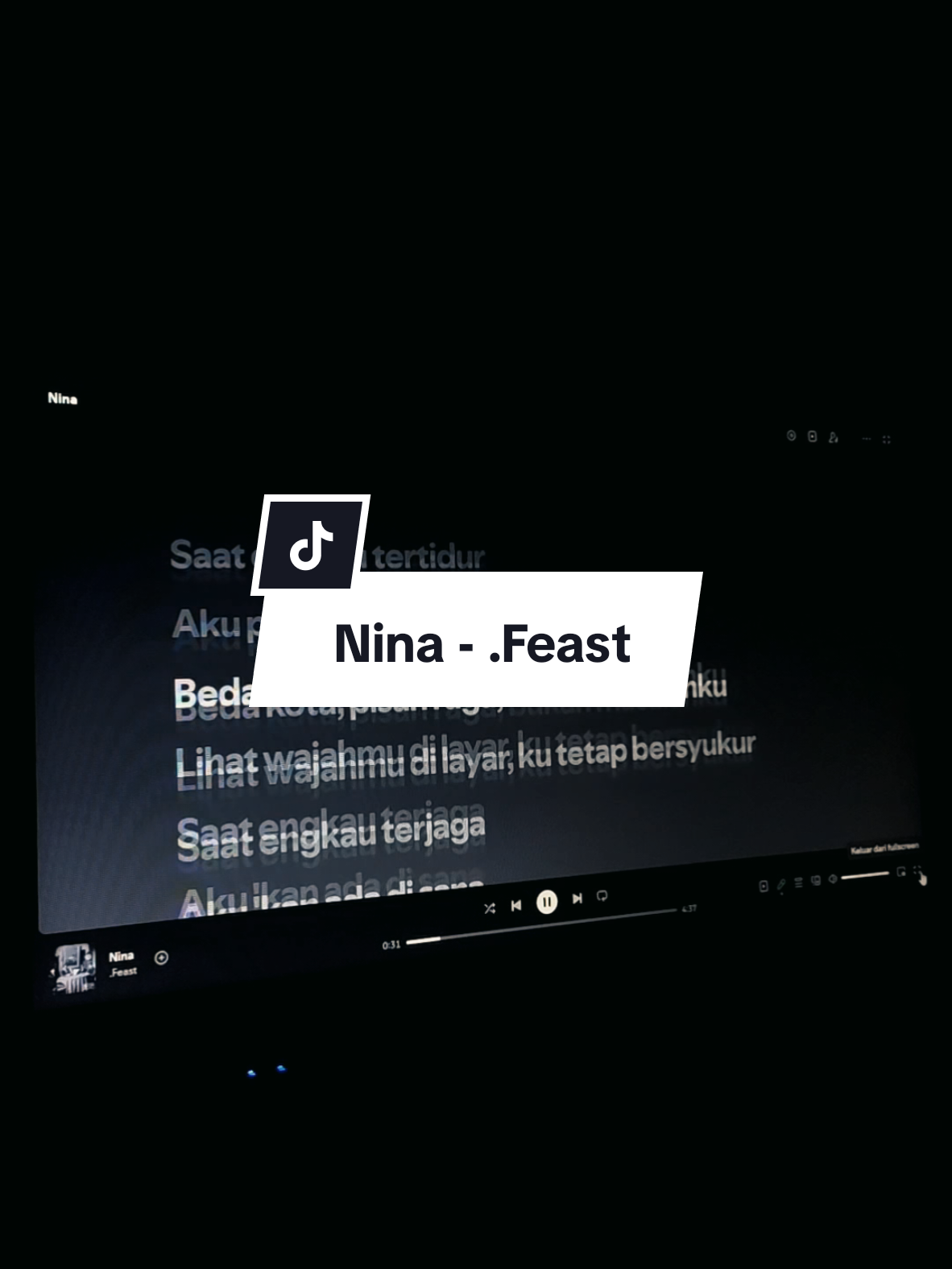 Nina - .Feast  #Liriklagu #Nina #Feast #Spotify 