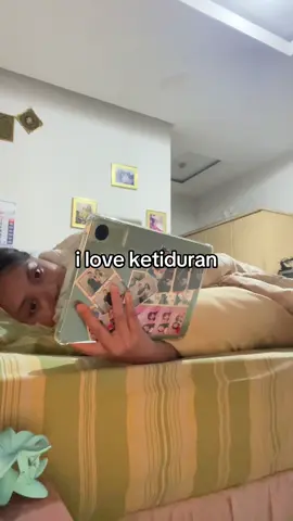 ketiduran i love u #4u #bismillah 