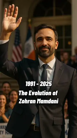 The Evolution of  Zohran Mamdani #mamdani#newyorkcity#zohranmamdani#us#fyp