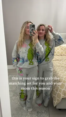 its never too early for a cute grinch matching set 💚💚💚 #grinch #grinchmas #targetfinds #matchingset #motherdaughter 