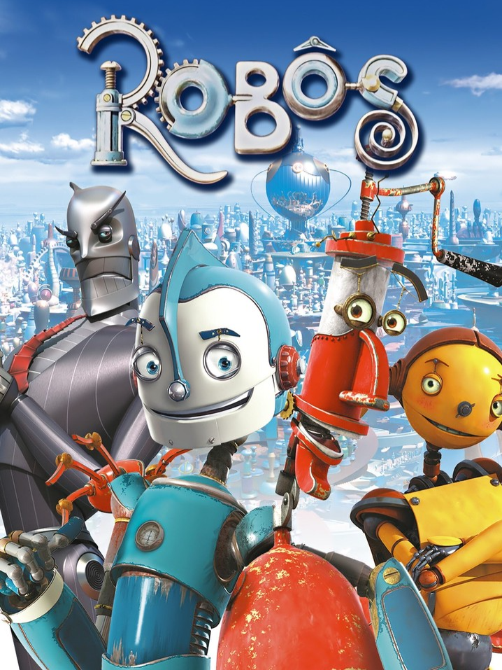 Robôs (2005) Em um mundo totalmente mecânico, o jovem inventor rodney latas-sonhadoras parte para a grande cidade dos robôs com o sonho de conhecer seu ídolo e ajudar sua família. mas ao chegar lá, descobre um sistema injusto onde peças novas valem mais que as velhas. com humor, ação e uma bela mensagem sobre solidariedade, o filme mistura visual metálico vibrante e personagens carismáticos — um verdadeiro clássico da animação dos anos 2000. #robos  #robots2005  #bluesky  #20thcenturyfox  #robinwilliams  #ewanmcgregor  #filmesparassistir  #filme  #movie  #fyp  #foryou  #viral  #animacao  #aventura  #comedia  #fantasia  #infantil  #nostalgia  #filmenostalgico  #filmesanos2000  #classico  #relíquia  #cinemaemcasa  #robosazuis  #filmesraros  #memoriainfantil  #animacaoemdesenho