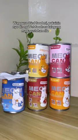 yung dinamihan mona pagkuha nitong wetfoods nato dahil gustong gusto ng mga alaga ko✨💗#wetfoodsforcats #catfood #catwetfood #meowcanpettreats #petessentials 