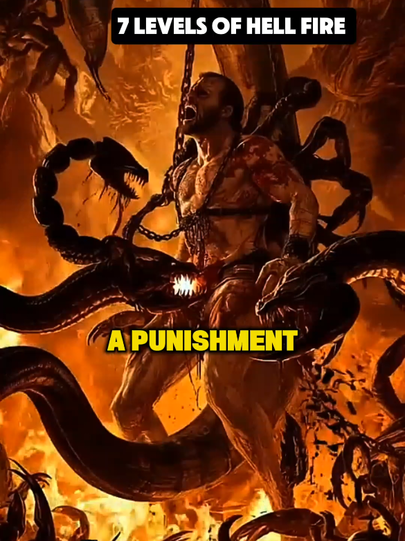 the seven 7 levels of hell everyone should know. #foryou #hell #islamic_video #ibngeniustv #dayofjudgement 