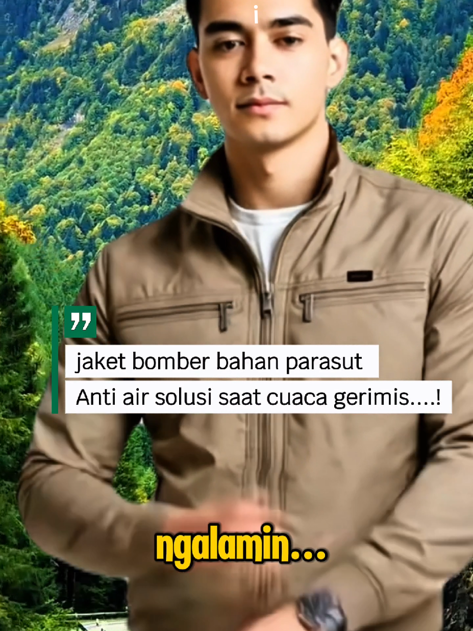 jaket bomber bahan parasut Anti air solusi saat cuaca gerimis  #JaketAntiAir #AnakMotorKeren #JaketPriaStylish #OutfitCowokKekinian #TampilGayaSetiapHari 