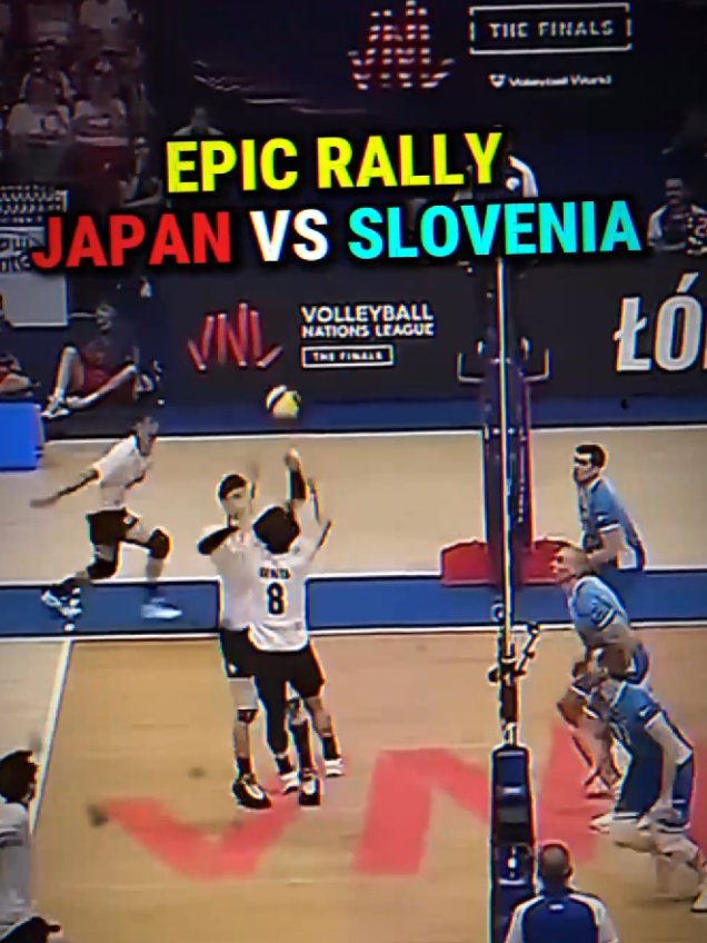 Unreal Volleyball Rally! 🇯🇵 vs 🇸🇮 Who Takes It?! 😳🔥