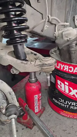 Ford marquis ball joint changing #howto #DIY #mechanic #automotive 