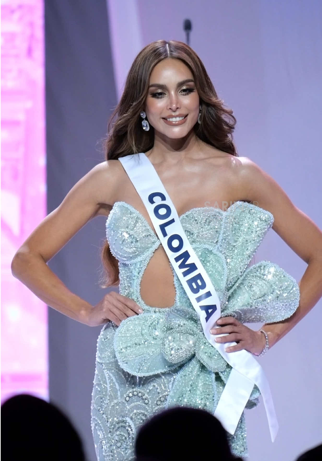 The Universe Ceremony | Miss Universe Colombia “Vanessa Pulgarín” 🇨🇴 💫 . #missuniverse  #missuniverse2025  #missuniversecolombia  #missuniverso  #sarinkp
