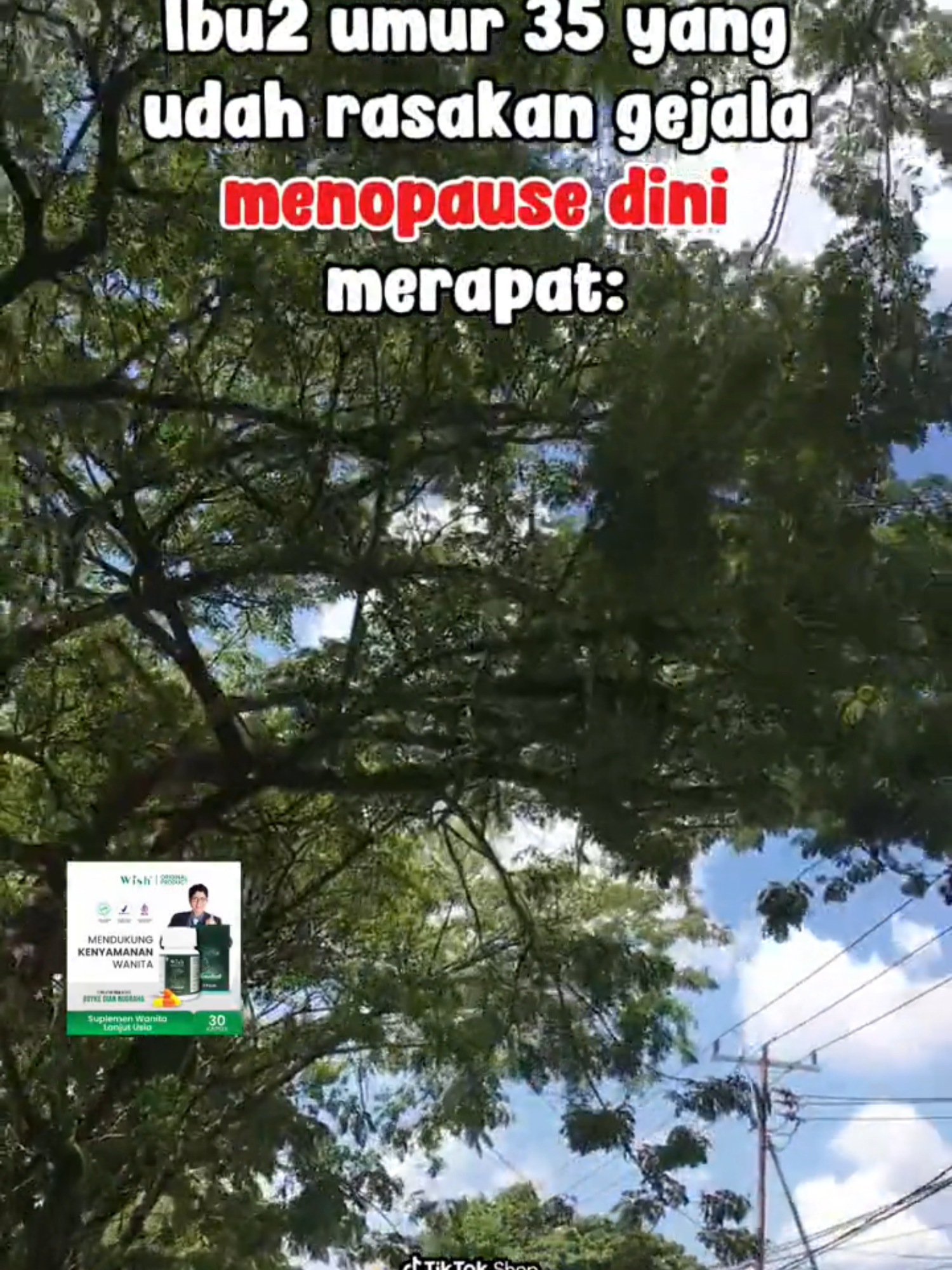 Cara perlambat menopause dengan rajin olahraga dan minum suplemen khusus ya sayang 😍  #gajiansale #promoguncang1111 #menoherb #menopausedini #suplemenwanitamenopause