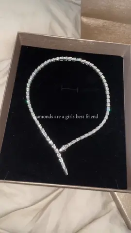 diamonds over anything #fyp #diamonds #necklace #bulgari 
