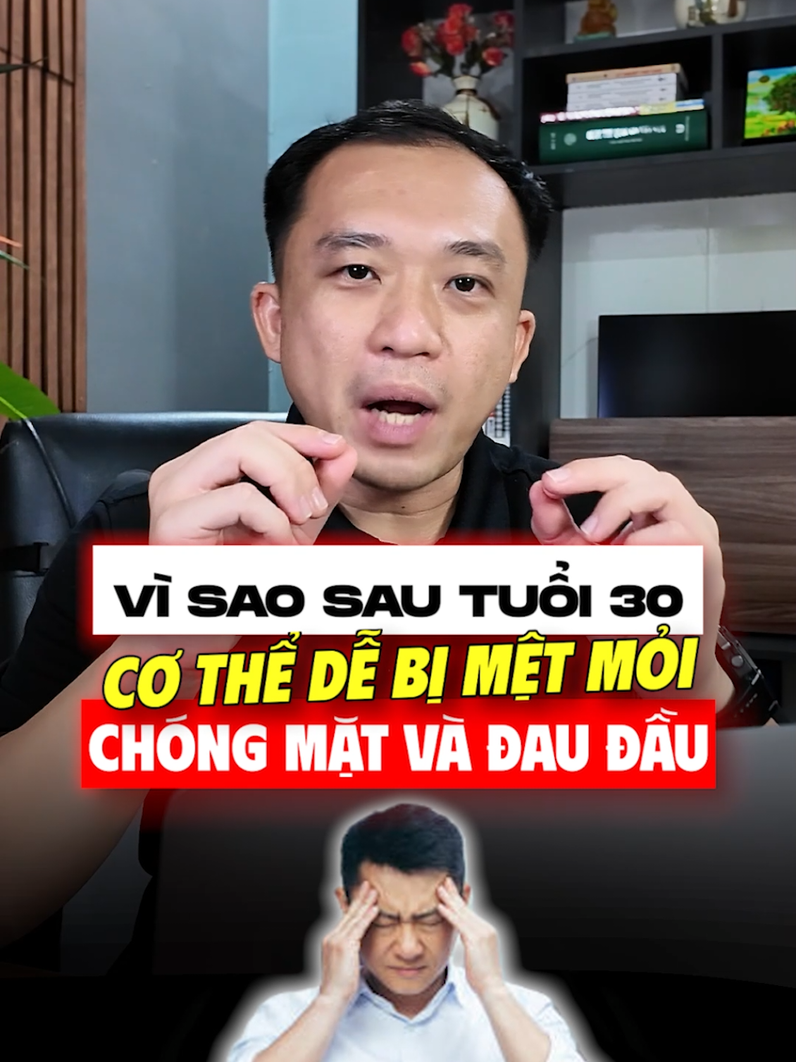Đau đầu sau độ tuổi 30 | Dr.Phan Hồng Sơn #drphanhongson #dilisupplement #songkhoe247 #fyp #viral 