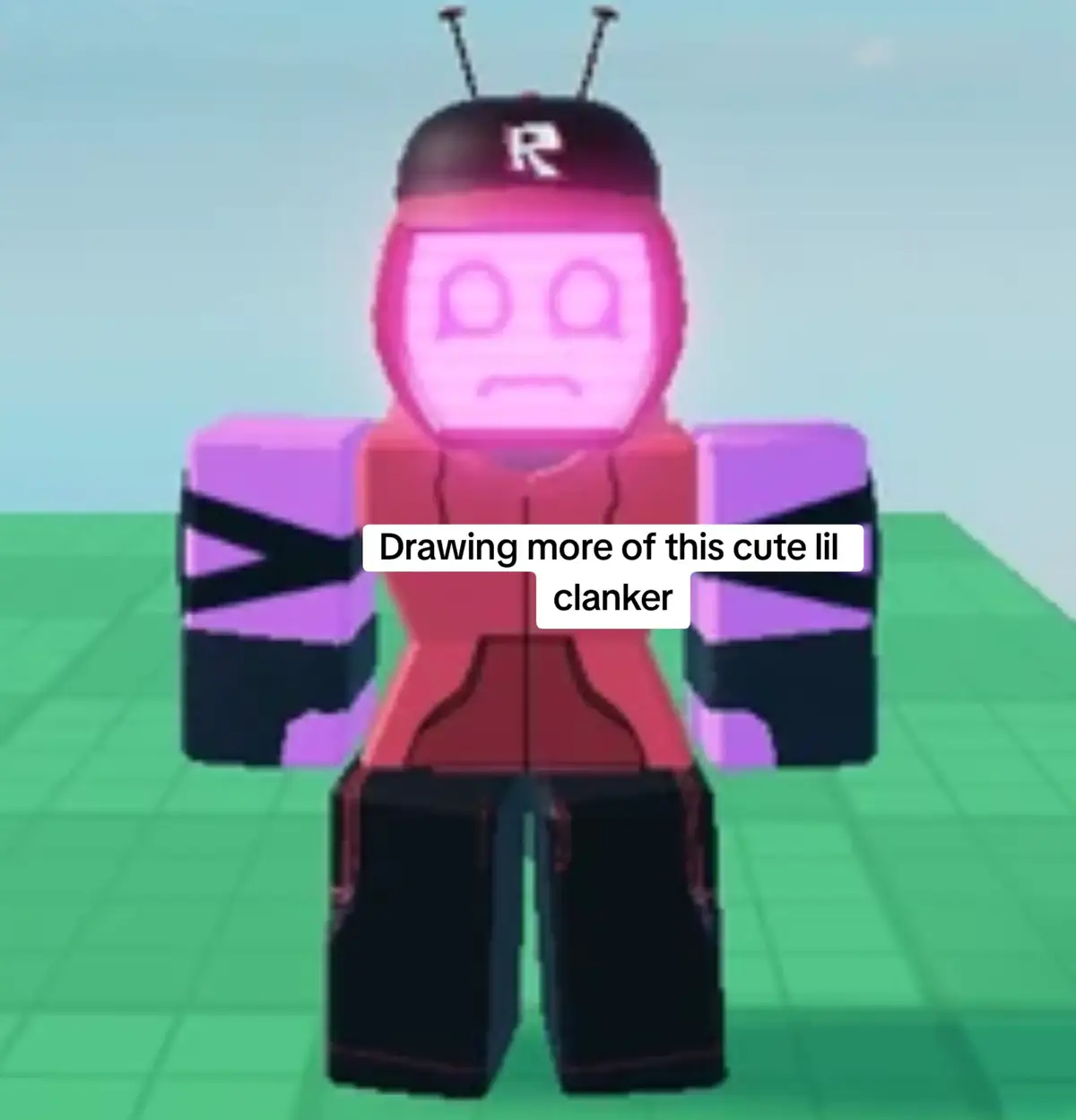 Drawing more of this clanker because she's just so darn fun #forsakenroblox #forsakenfanart #Robloxart