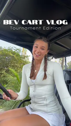 Come work a tournament on the Bev cart with me, except I actually didn’t have the Bev cart #bevcart #cartgirl #golf
