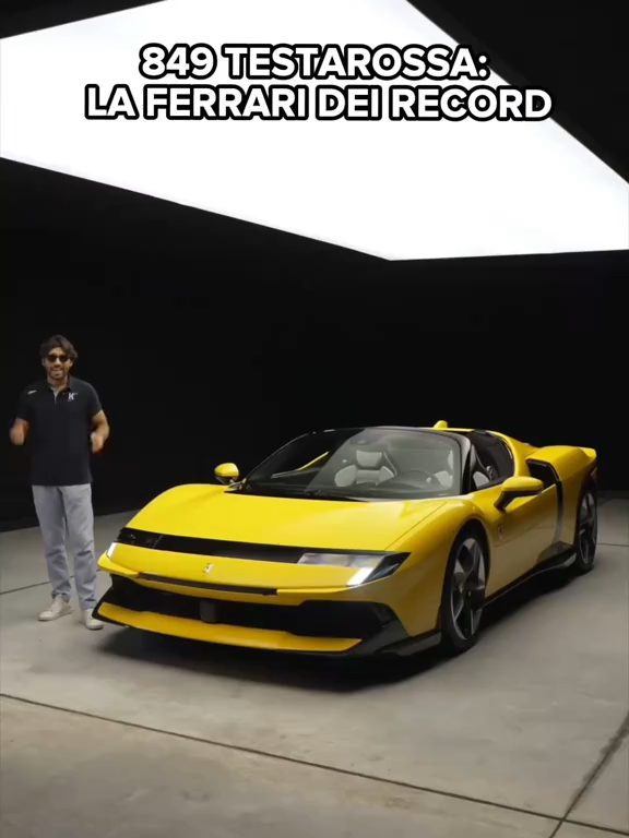 849 TESTAROSSA La Ferrari dei record🤯🏎️#ferrari #ferraritestarossa #testarossa #ferrariclub #849testarossa #849testarossaspider #carsdaily #supercars #carswithoutlimit #carswithoutlimits #cardaily
