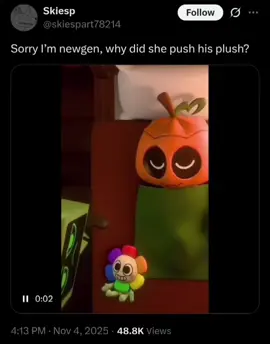 why did vee push dandy's plush? #dandysworld #dandysworldgourdy #dandysworldvee 