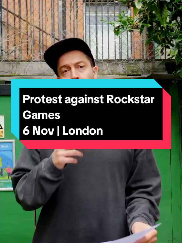 🚨 ROCKSTAR GAMES IS UNION BUSTING! 🚨 They FIRED over 30 IWGB Union members for organizing. This is one of the most shameless attacks on game devs we've seen. We stand with the Rockstar workers and demand they be reinstated! ✊ Join us in the streets to show solidarity! 📍Take-Two House, 30 Cleveland St, London 🗓️THURS, NOV 6 ⏰8:00 AM These devs pour their hearts into games we love. Now let's have their backs.   #RockstarGames #UnionBusting #WorkersRights #gta6  #IWGB 