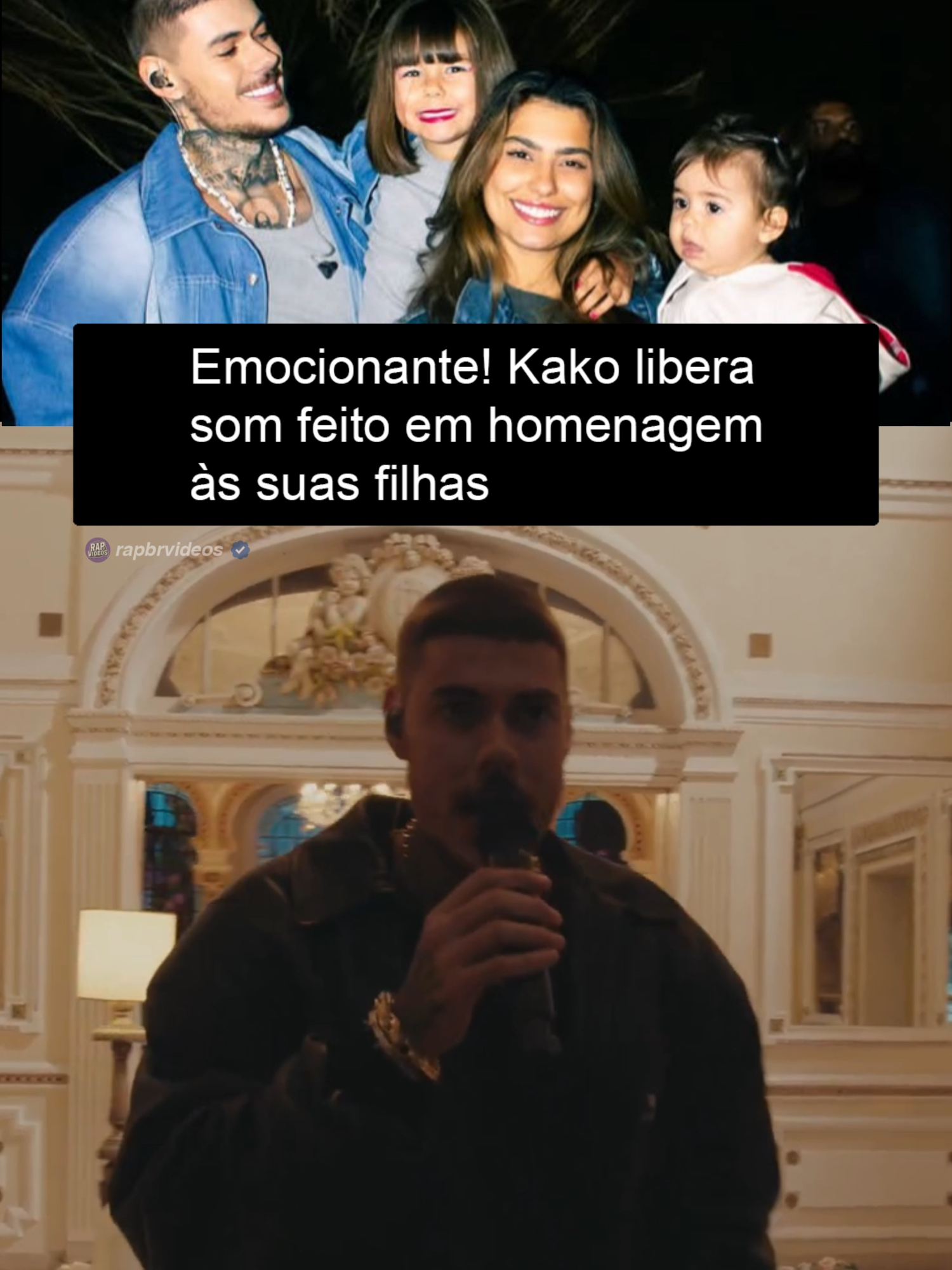 Ele é diferenciado demais! ❤️ #mckako #kako #filha #tipografia #lyricsvideo