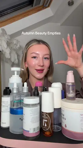 Ad My Autumn Beauty Empties🩷 The speed at which I repurchase these!! Featuring @Myvitaminsuk #beautyempties #beautytips #skincaretips #skincare #beautyfaves 