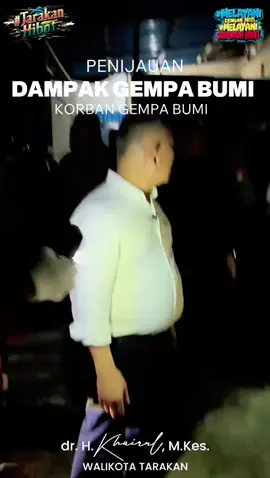 Bersama Forkopimda Kota Tarakan (Dandim, Kapolres, Dansatradar) meninjau beberapa titik lokasi yang terdampak gempa  skala 4,8 Richter di Kota Tarakan. Termasuk meninjau evakuasi pasien dari RSU Dr. Jusuf SK, RS Kota Tarakan, RS Pertamina dan RS Carsa Tarakan.  Semoga semuanya dilindungi oleh Allah SWT. Aamiin Allahumma Aamiin. #melayanidenganhati  #melayanisepenuhhati  #TarakanHibot 