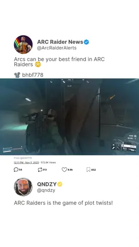 Arcs can be your best friend in ARC Raiders 😳 #Game #Gaming #Gamer #ARCRaiders #TheFinals #Battlefield6 #Extraction #ExtractionShooter #PlayStation #Xbox #Steam #PCGaming