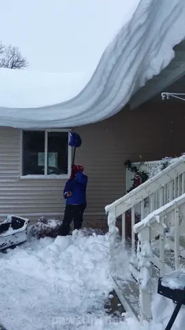 Heavy snow ❄️❄️#fyp #fouyou #tiktok #snow #funny 