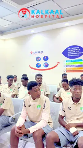 Xulka degmada warsheikh ayaa soo gaarey isbitaalka kalkaal Iyagoo isbitaalka ku-marey tijaabadi caafimad ee ugu danbeysey kahor kulanka finalka ee Bari #caafimaadkaaguwaamudnaanteenna #KalkaalHospital #sportsforhealth #besthospital2024 