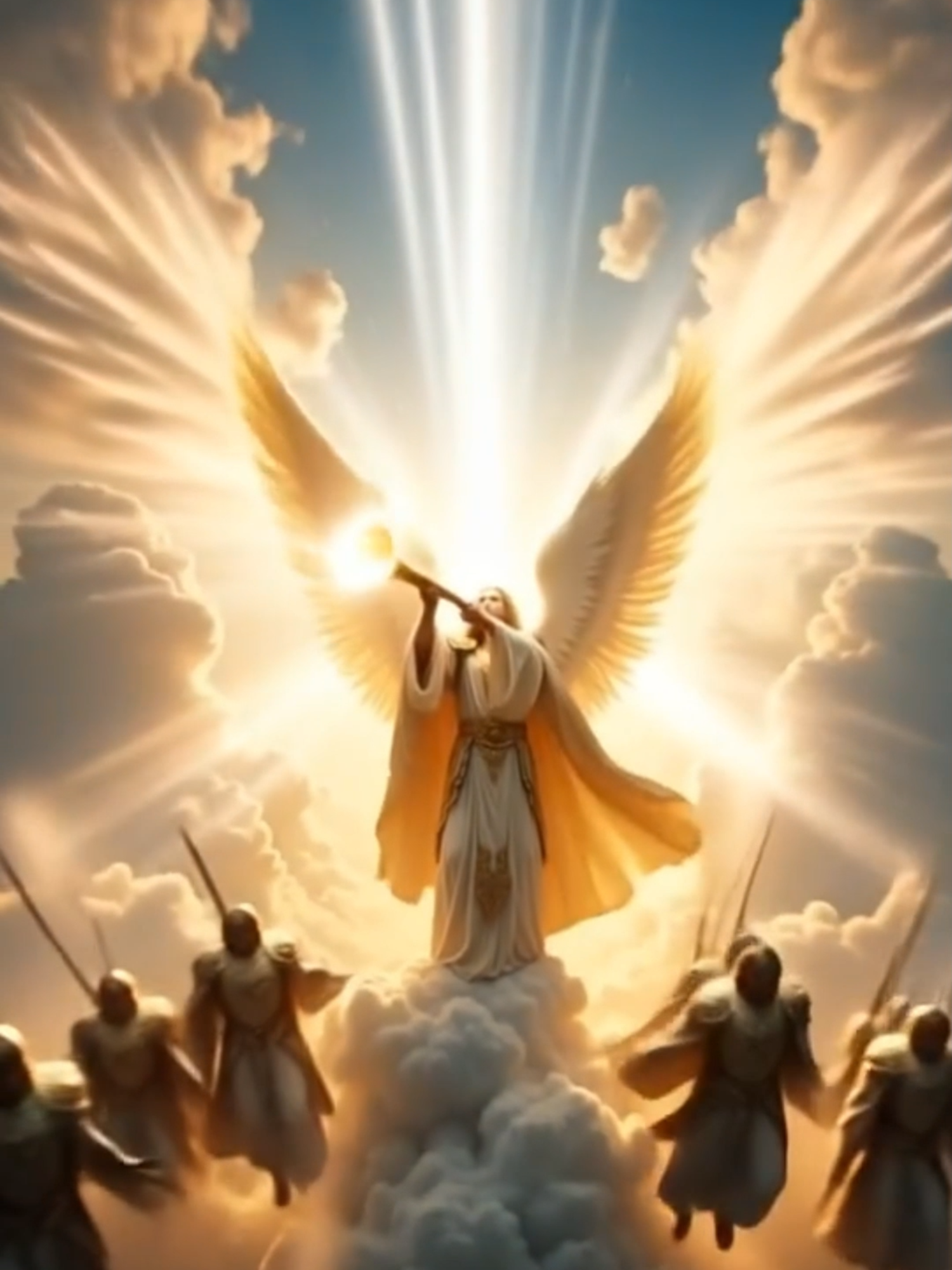 ⚔️ The Final War in Heaven ⚔️ 👼 Which side would you stand on? #HeavenVsHell #Archangels #EpicAI #CinematicAI #MythicRealms #GodsArmy #AIart #AIshorts #EpicFantasy #MichaelTheArchangel #Gabriel #FantasyBattle #ForYou #fyp #EpicAIWar