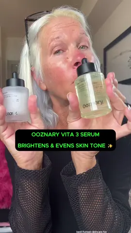 Just got my hands on the OZNARY Vida Three Serum + Jet Blue Serum duo and I’m obsessed! ✨ Brightens, hydrates, and keeps my skin glowing day & night. Perfect for over 40! 💙 Grab yours and start your glow-up today! #ooznary @Ooznary US official #KoreanSkincare #VidaThreeSerum #JetBlueSerum #Over40SkinCare